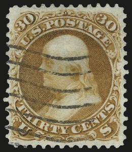 Sale 992, Lot 2174, 1875 Re-Issue of 1861-66 Issue (Scott 102-111)
