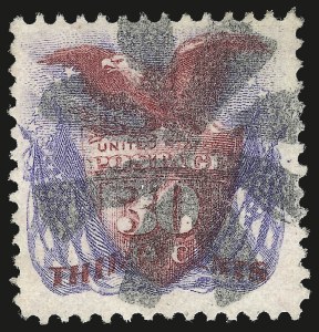Sale 992, Lot 2190, 15c-90c 1869 Pictorial Issue (Scott 118-122)