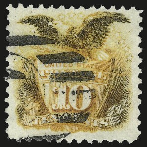 Sale 992, Lot 2199, 1875 Re-Issue of 1869 Pictorial Issue (Scott 123-133a)