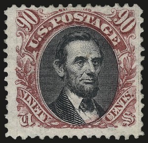 Sale 992, Lot 2210, 1875 Re-Issue of 1869 Pictorial Issue (Scott 123-133a)