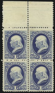 Sale 992, Lot 2243, 1875-79 Continental and American Bank Note Co. Issues (Scott 178-191)