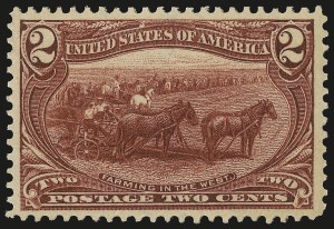 Sale Number 992, Lot Number 2372, 1898 Trans-Mississippi Issue (Scott 285-293) Sale Number 992, Lot Number 2372, 1898 Trans-Mississippi Issue (Scott 285-293)