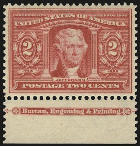 Sale 992, Lot 2418, 1904 Louisiana Purchase, Jamestown Issues (Scott 323-330)