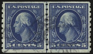 Sale 992, Lot 2456, 1910-13 Washington-Franklin Issue (Scott 374-396)