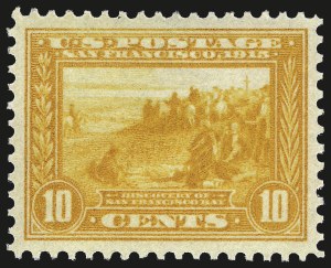 Sale 992, Lot 2460, 1913-15 Panama-Pacific Issue (Scott 397-404)