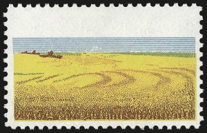 Sale 992, Lot 2571, 1922-29 and Later Issues (Scott 574 onwards), 10c Rural America, Intaglio Black and Blue Omitted (1506a) Sale 992, Lot 2571, 1922-29 and Later Issues (Scott 574 onwards)