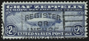 Sale Number 992, Lot Number 2591, Air Post Graf Zeppelin Issue (Scott C13-C15) Sale Number 992, Lot Number 2591, Air Post Graf Zeppelin Issue (Scott C13-C15)