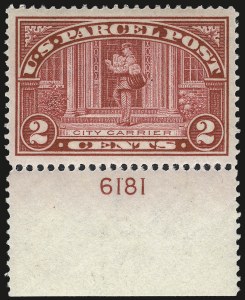 Sale Number 992, Lot Number 2660, Parcel Post, Carriers (Q, JQ, LO, L) Sale Number 992, Lot Number 2660, Parcel Post, Carriers (Q, JQ, LO, L)