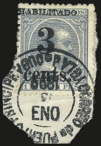 Sale 992, Lot 2737, The Dr. Yamil H. Kouri Collection of Cuba Puerto Principe Issues (Fifth Printing, Balance)