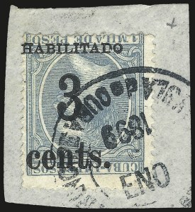 Sale 992, Lot 2745, The Dr. Yamil H. Kouri Collection of Cuba Puerto Principe Issues (Fifth Printing, Balance)