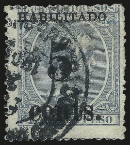 Sale 992, Lot 2757, The Dr. Yamil H. Kouri Collection of Cuba Puerto Principe Issues (Fifth Printing, Balance)