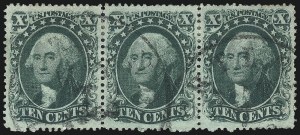 Sale 993, Lot 333, 10c 1857-60 Issue Off Cover