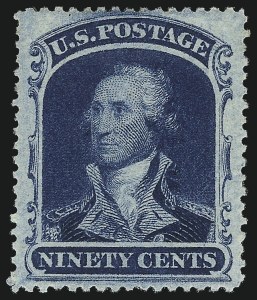 Sale 993, Lot 355, 12c-90c 1857-60 Issue Off Cover