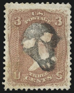 Sale 993, Lot 391, 1861-66 Issue Off Cover