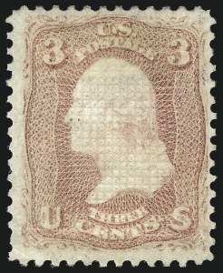 Sale 993, Lot 450, 1867-68 Grilled Issue (A thru D Grills)