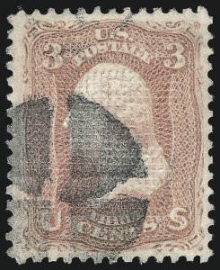 Sale 993, Lot 452, 1867-68 Grilled Issue (A thru D Grills)