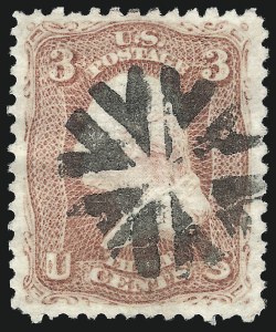 Sale 993, Lot 464, 1867-68 Grilled Issue (A thru D Grills)
