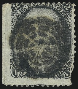 Sale 993, Lot 477, 1867-68 Grilled Issue (Z Grill)