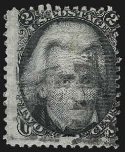 Sale 993, Lot 479, 1867-68 Grilled Issue (Z Grill)