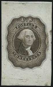 Sale 997, Lot 5004, Essays and Proofs - 1847 thru 1861 Issues