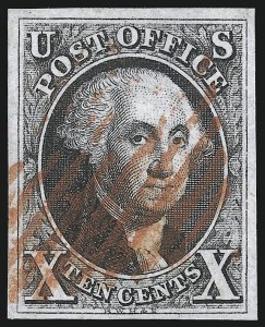 Sale Number 997, Lot Number 5089, 10c 1847 Issue (Scott 2) Sale Number 997, Lot Number 5089, 10c 1847 Issue (Scott 2)