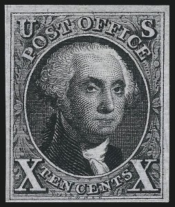 Sale 997, Lot 5115, 1875 Reproduction of 1847 Issue (Scott 3-4)
