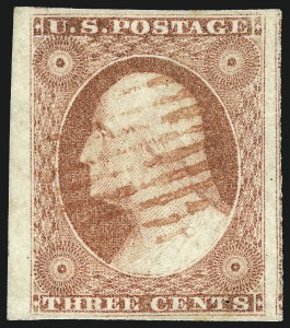 Sale 997, Lot 5129, 1c 1851-56 Issue (Scott 5-9)