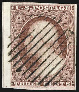 Sale 997, Lot 5150, 3c 1851-56 Issue (Scott 10-11A)