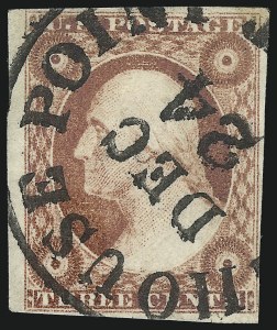 Sale 997, Lot 5156, 3c 1851-56 Issue (Scott 10-11A)