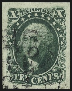 Sale Number 997, Lot Number 5193, 10c and 12c 1851-56 Issue (Scott 13-17)