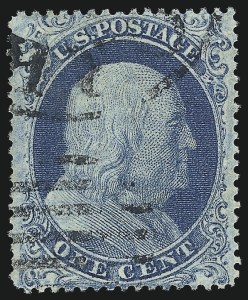 Sale 997, Lot 5217, 1c 1857-60 Issue (Scott 18-24)