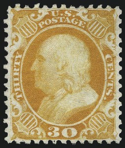 Sale 997, Lot 5321, 1875 Reprint of 1857-60 Issue (Scott 40-47)