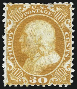 Sale 997, Lot 5322, 1875 Reprint of 1857-60 Issue (Scott 40-47)