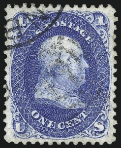 Sale Number 997, Lot Number 5335, 1861-66 Issue (Scott 56-70) Sale Number 997, Lot Number 5335, 1861-66 Issue (Scott 56-70)
