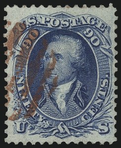 Sale 997, Lot 5357, 1861-66 Issue (Scott 71-78)