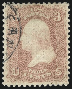 Sale 997, Lot 5370, 1867 Experimental Grills (A-Z, Scott 79-85E)