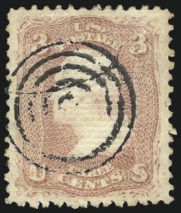 Sale 997, Lot 5381, 1867 Experimental Grills (A-Z, Scott 79-85E)