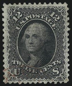 Sale 997, Lot 5385, 1867 Experimental Grills (A-Z, Scott 79-85E)