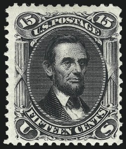 Sale 997, Lot 5429, 1875 Re-Issue of 1861-66 Issue (Scott 102-111)