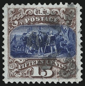 Sale 997, Lot 5464, 15c-90c 1869 Pictorial Issue (Scott 118-122)
