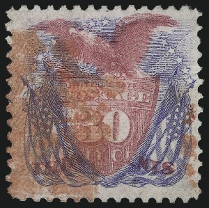 Sale 997, Lot 5477, 15c-90c 1869 Pictorial Issue (Scott 118-122)