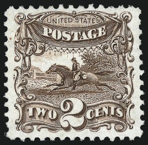 Sale 997, Lot 5495, 1875 Re-Issue of 1869 Pictorial Issue (Scott 123-133a)