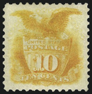 Sale 997, Lot 5507, 1875 Re-Issue of 1869 Pictorial Issue (Scott 123-133a)