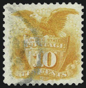 Sale 997, Lot 5510, 1875 Re-Issue of 1869 Pictorial Issue (Scott 123-133a)