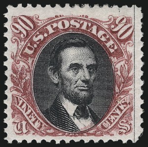 Sale 997, Lot 5531, 1875 Re-Issue of 1869 Pictorial Issue (Scott 123-133a)