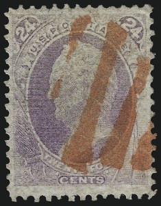 Sale 997, Lot 5555, 1870-71 National Bank Note Co. Grilled Issue (Scott 134-144)