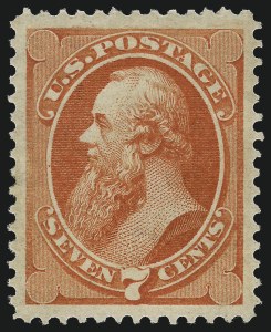 Sale 997, Lot 5578, 1873 Continental Bank Note Co. Issue (Scott 156-166)