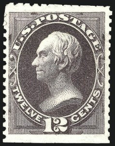 Sale 997, Lot 5587, 1875 Continental Bank Note Co. Special Printing (Scott 168-175)