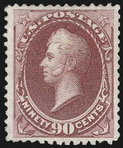 Sale 997, Lot 5591, 1875 Continental Bank Note Co. Special Printing (Scott 168-175)