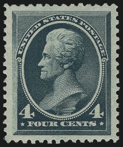 Sale 997, Lot 5631, 1881-87 American Bank Note Co. Issues (Scott 205-218)